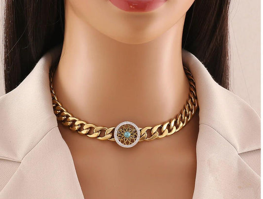 Collana placcata oro 18k